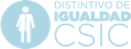 Distintivo de igualdad CSIC