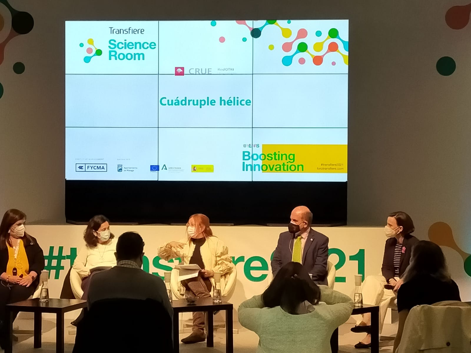 L'esdeveniment va reunir els principals agents públics i privats en l'àmbit de la investigació i la transferència de coneixement. / Transfiere 2021