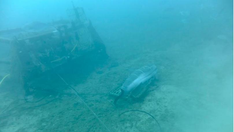 The body has been sunk in front of the OBSEA surveillance camera / Youtube