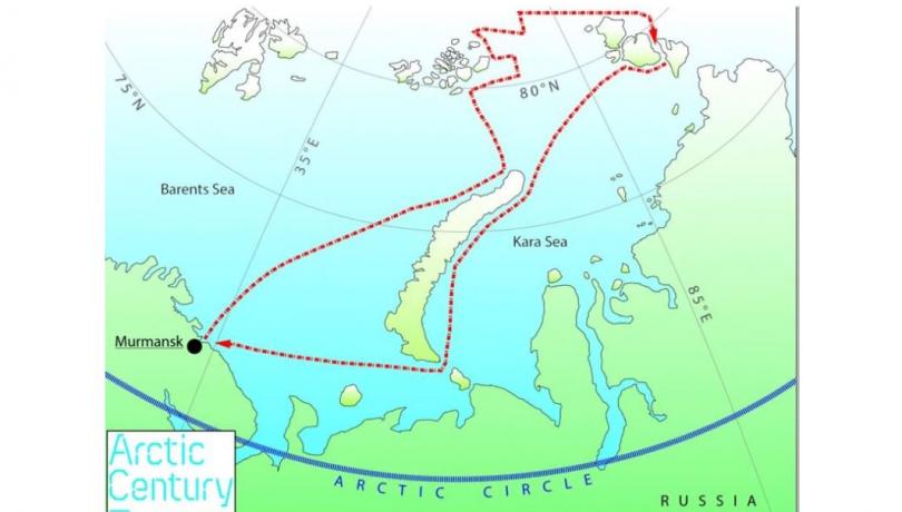 The Arctic Century Expedition will explore remote and inaccessible areas of the Russian Western Arctic / Swiss Polar Institute.