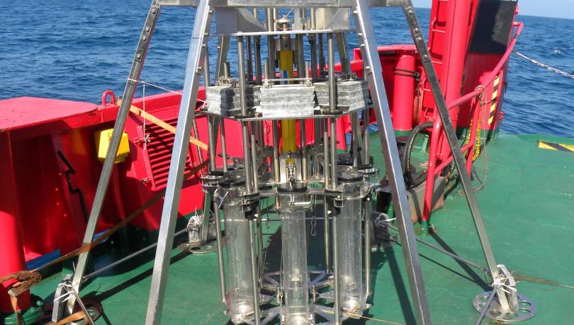 The study analysed sediment cores obtained at depths of between 80 and 1150 metres / Desiree Palomino (IEO).