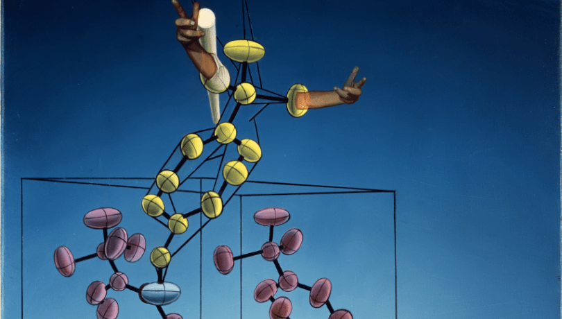 La estructura del ADN. Obra estereoscópica / Fundación Gala-Salvador Dalí © Salvador Dalí (Figueres, 2025).