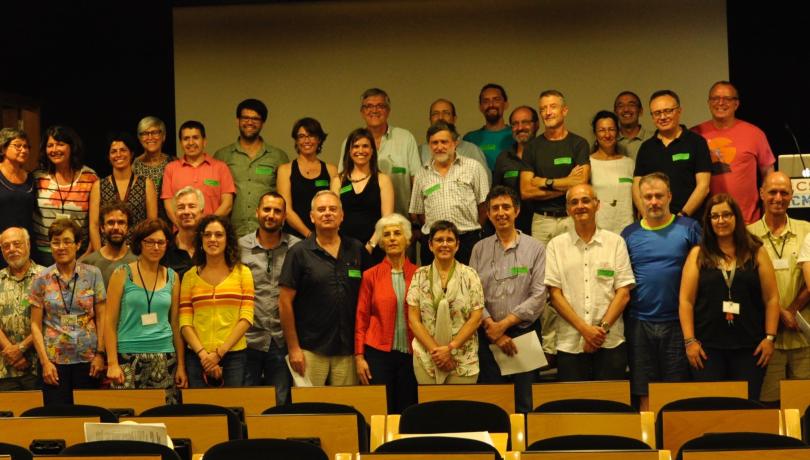 Socios fundadores en la constitución de la Sociedad Ibérica de Ecología
