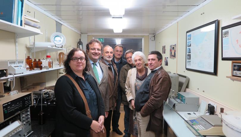 El primer laboratorio de la Base Antártica Española, se exhibe en Cosmocaixa Barcelona con material original del ICM y la UTM.