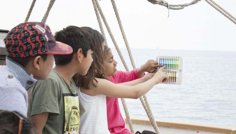 Uns dos-cents alumnes, protagonistes del Congrés de Petits Oceanògrafs a l’Institut de Ciències del Mar del CSIC