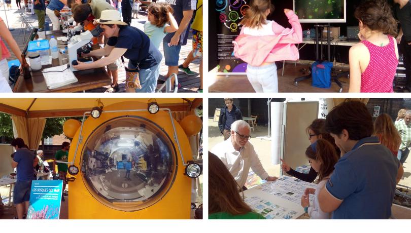 Los científicos del ICM salen a la calle con diferentes talleres por la Festa de la Ciència y la Festa del Mar