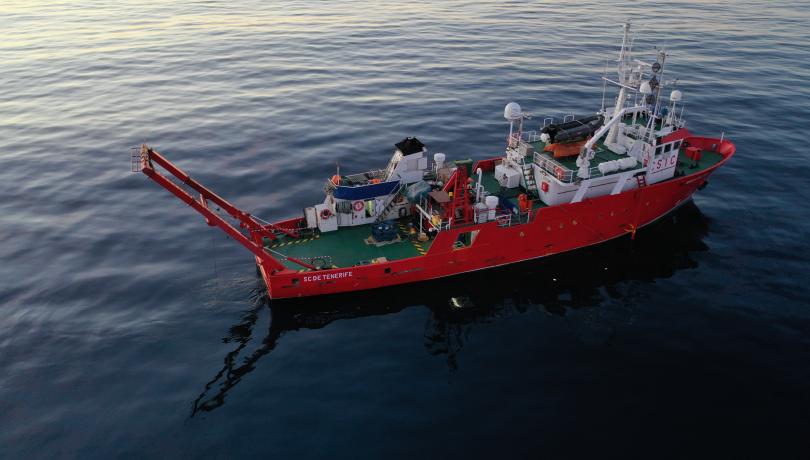 El buc oceanogràfic García del Cid del CSIC compleix 40 anys