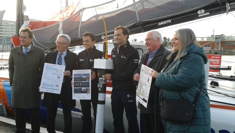 El ICM y los barcos de la Barcelona World Race 2014/15 colaboran en varios proyectos científicos.