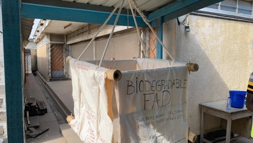 El dispositivo diseñado por el ICM está hecho de bambú, algodón y piedras
