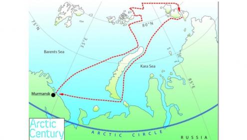 La Arctic Century Expedition explorará zonas remotas y poco accesibles del Ártico occidental ruso / Swiss Polar Institute.