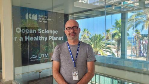 Sallarès es doctor en física y desarrolla su investigación en el ámbito de las geociencias marinas / ICM-CSIC.