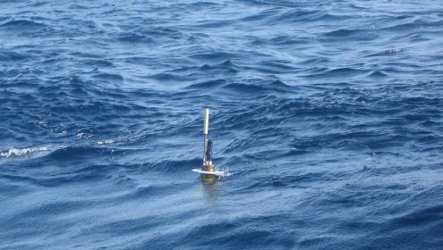 Les boies a la deriva són arrossegades pels corrents marins i permeten conèixer-ne la direcció i velocitat / Instituto Español de oceanografía (IEO-CSIC).