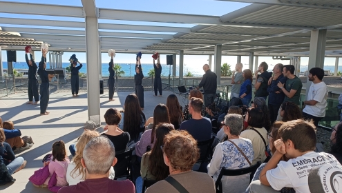 One of the main new features of this edition was the incorporation of art as a complementary language to bring science closer to the public / ICM-CSIC.