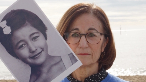 La investigadora acumula una larga carrera profesional dedicada al estudio geológico del fondo y subfondo oculto bajo el agua / ICM-CSIC.