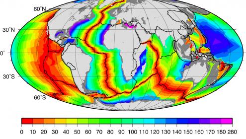 El movimiento de las placas tectónicas influyó en la aparición y desaparición de nuevas especies marinas
