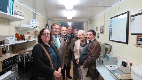 El primer laboratorio de la Base Antártica Española, se exhibe en Cosmocaixa Barcelona con material original del ICM y la UTM.