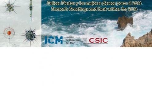 El Instituto de Ciencias del Mar os desea ¡Feliz Año!