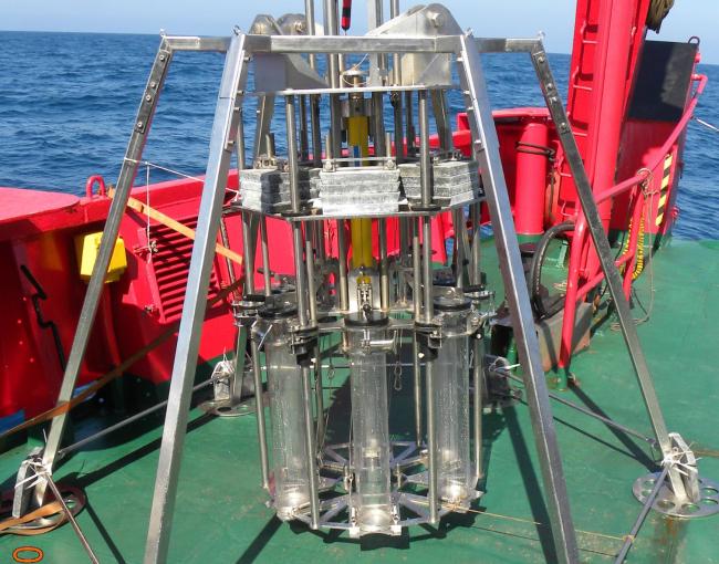 Per a l’elaboració de l’estudi es van analitzar testimonis de sediment obtinguts a profunditats d’entre 80 i 1150 metres / Desiree Palomino (IEO). 
