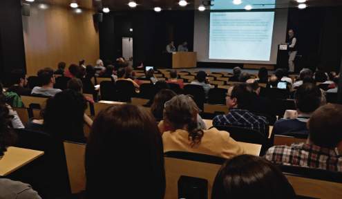 ICM Conference room during talk